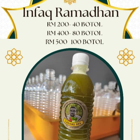 [INFAK] AIR TEBU ASLI LADANG 905 (40 BOTOL) - eDesa