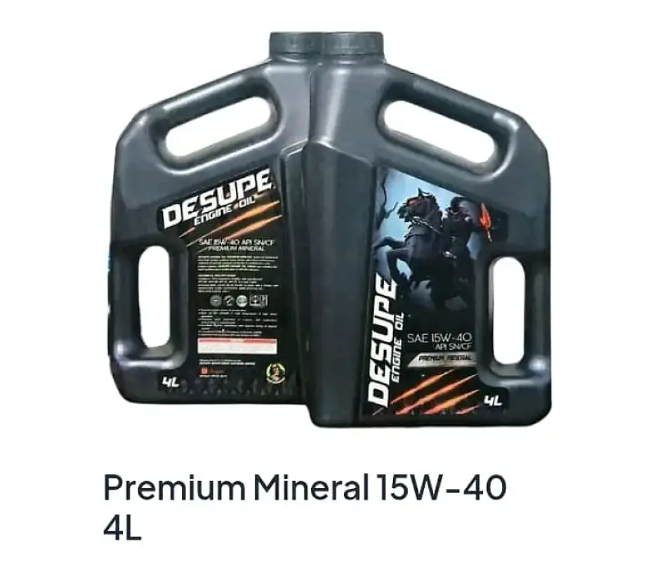 MINYAK ENJIN KERETA- DESUPE CAR ENGINE OIL