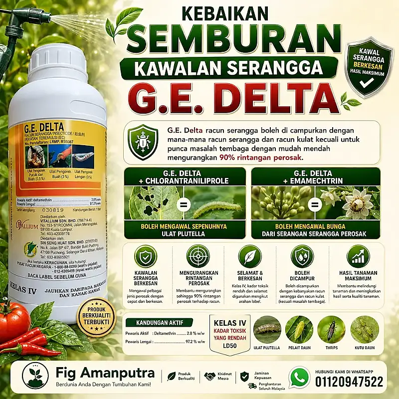Kawalan Ulat Dalam Buah G.E. Delta