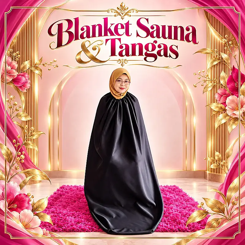 Blanket Sauna & Tangas Kain Tebal Tahan Panas
