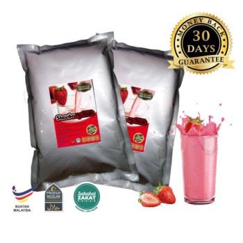 Serbuk Air Balang Strawberry Milk - 1kg