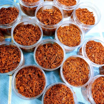 SAMBAL GARING IKAN BILIS PADU BAQ HANG