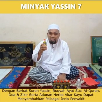 MinYaK YaSSin 7 #ORIGINAL✅ ( * IKHTIAR UTK GANGGUAN MAKHLUK HALUS & SIHIR* )