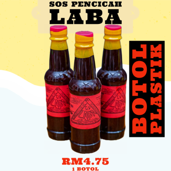 Sos Pencicah Laba Keropok Sedap