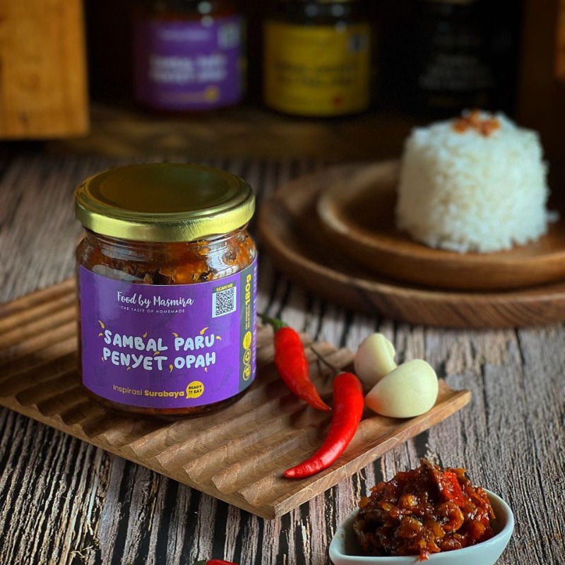 Sambal Paru Penyet Cili Padi Opah